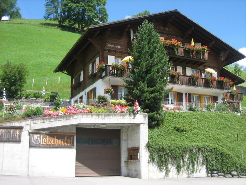Hotel Gletschertal 格林德瓦 外观 照片