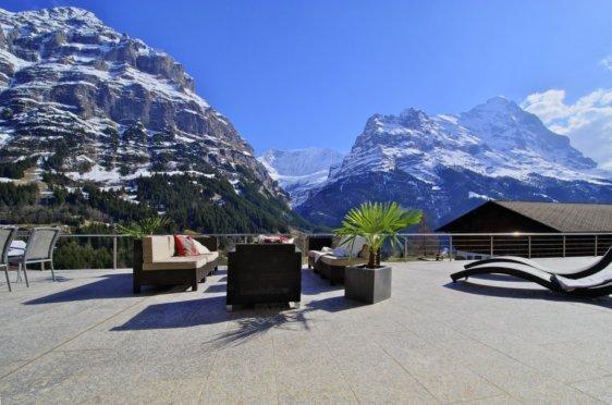 Hotel Gletschertal 格林德瓦 外观 照片