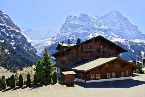 Hotel Gletschertal 格林德瓦 外观 照片